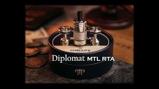 Diplomat MTL RTA + accessories + Top fill kits | by Centenary Mods | Spoiler.. awesome MTL RTA