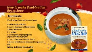 The Best Combination Beans Soup Recipe - Easy & Healthy Homemade Soup