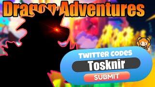 Roblox Dragon Adventures TWITTER CODE! May 2021 +  New Dragons!!