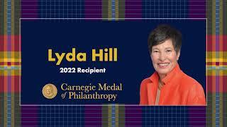 Lyda Hill Accepts 2022 Carnegie Medal of Philanthropy