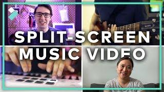 Create a SPLIT SCREEN Music Video in Filmora9!