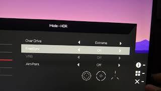Acer VG270p - Enabling Freesync with Overdrive Extreme