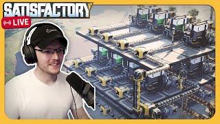 1200 ALUMINUM INGOTS P/M! - Let's Play  Satisfactory LIVE