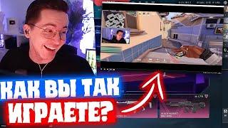 RECRENT ТЕСТИТ РАСШИРЕННОЕ РАЗРЕШЕНИЕ В ВАЛОРАНТЕ | Нарезка со стрима Рекрента #110