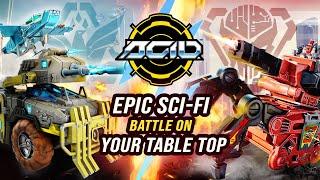 CHAP MEI A.C.I.D. EPIC SCI-FI BATTLE ON YOUR TABLE TOP! I 45"