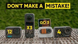 DJI Action 4 vs GoPro 12 vs Insta360 X3 vs GO 3 - Long Term HONEST Review! (NON-SPONSORED)