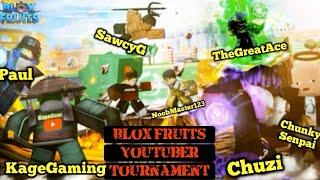 ️ BLOX PIECE YOUTUBER TOURNAMENT!!!!! ️ Part 1 [Roblox] (Chunkysenpai, SawcyG, Noobmaster123, etc)