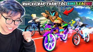 BI HUỲNH TỪ NOOB TRỞ THÀNH PRO VỚI 300 TỶ SỨC MẠNH TRONG CUỘC ĐUA XE ĐẠP | BIKE LEAGUE ROBLOX