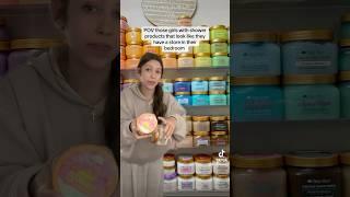POV those girls with shower products that look like they have a store in their bedroom