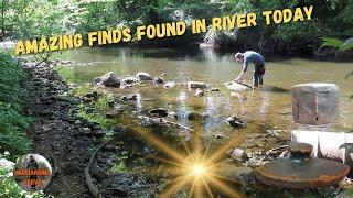 Stunning River Discoveries: You Won't Believe My Luck Today! Mudlarking the river Nidd