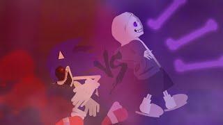 dust sans vs sonic exe I stick nodes I