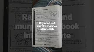 Raymond And Murphy Intermediate English Grammar Book