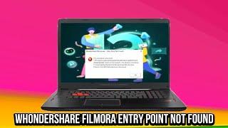 Cara mengatasi error wondershare filmora 13 entry point not found