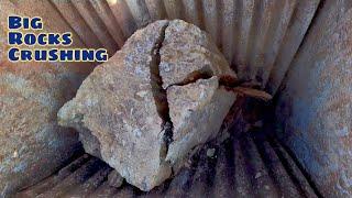 Amazing Quarry Primary Rock Crushing | Rock Crusher in Action | Jaw Crusher