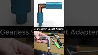 This 90° Adapter Has No Gears — But It Works!   #mechanical #engineering #tecnology