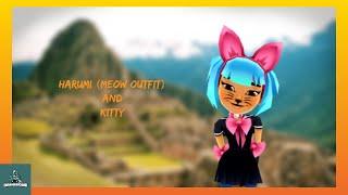 Subway Surfers Harumi (Meow Outfit) and Kitty (Request by Ilias Shaimi)