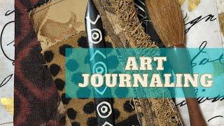 PreParing Our Gelli JunkAdori Art Journals....Another 52 weeks of Art Journaling Fun!