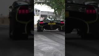 The Aston Martin Valkyrie gets absolutely sent off the FOS start line