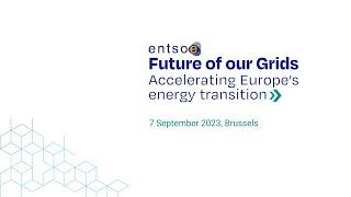 ENTSO-E Future of our Grids: Accelerating Europe's energy transition