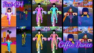 Shorts vidoe collection _ Sakura School Simulator @Beny-Gunawan  Part 494 - Coffin Dance Song Cover