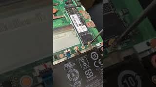 This is how we install nvme ssd on a laptop