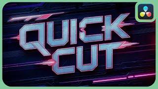 The Quick Cut Effect | DaVinci Resolve | Reactor