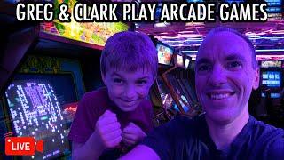 REQUEST A GAME ANY GAME | Greg & Clark Play Arcade Games Episode 2