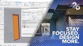 ARCHICAD 26 новые возможности ОТВЕРСТИЕ