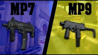 Mp7 vs Mp9 csgo #short