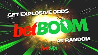 Introducing Bet9ja's betBOOM - Get Ready For Explosive Odds! 