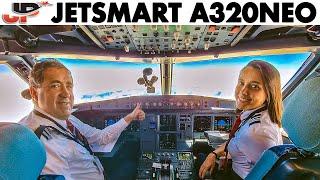 Jetsmart Airbus A320neo Cockpit to 5 destinations in Peru