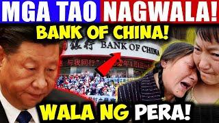 Banko ng China Bunkrupt Na! Mga Tao Nagkagulo!