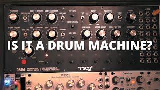 Is the Moog DFAM versatile? | Why it's better with eurorack friends