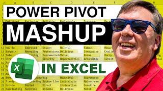 Excel 2010 Beta First Look at PowerPivot: 2 Million Records & Joining Tables - Episode 1159