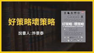 【大大讀書】《好策略壞策略》（說書人：許景泰）