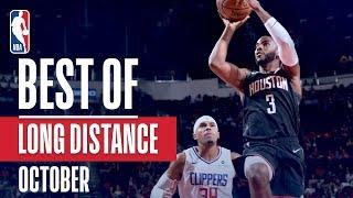 NBA's Best Long Distance Shots | October 2018-19 NBA Season