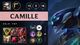 Camille Top vs Quinn - KR Challenger Patch 25.09