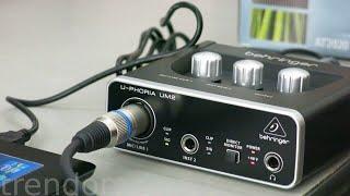 Звуковая карта Behringer UM2. Обзор, тест и косяки