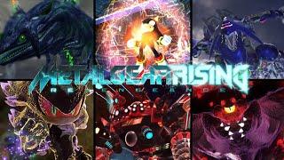 ALL Sonic X Shadow Generations Bosses With Metal Gear Rising Music