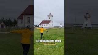 DAY 16 Biking across Canada | Charlottetown, P.E.I. #bikingexpedition #bikepackingadventure #travel