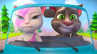 LEARN HOW TO DRIVE TOM!   | TALKING TOM SHORTS | WildBrain Kids