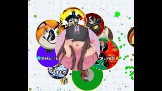 Agario live with friends , Bfg agario live Road to 1k subs