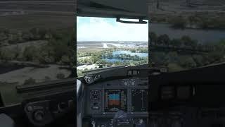 737 WINDY LANDING IN NEW #simsoft PUNTA GORDA SCENERY