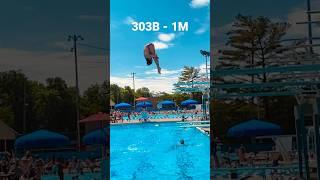 303B 1 meter dive - RIPFEST WUTWUT