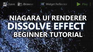 UE | Niagara UI Renderer | Beginner Tutorial [1]