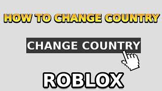 How To Change Your Roblox Location If You Accidently Changed It (Roblox Tutorial)