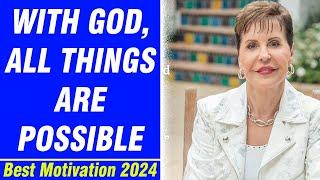 Joyce Meyer Sermons 2024  With God, All Things Are Possible  Joyce Meyer NEW 10/26/2024