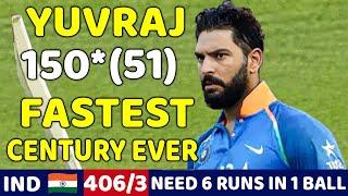 YUVRAJ SINGH MASSIVE BATTING 150* RUNS | INDIA VS ENGLAND ODI 2016 | SHOCKING BATTING EVER