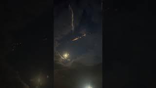 Today night in Astana I saw such beauty I thought it was a meteorite