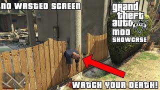 Remove Wasted Screen in GTA 5 | Watch Your Death Mod (Showcase)